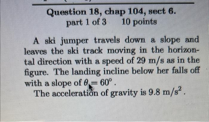 A ski jumper travels down a slope and leaves