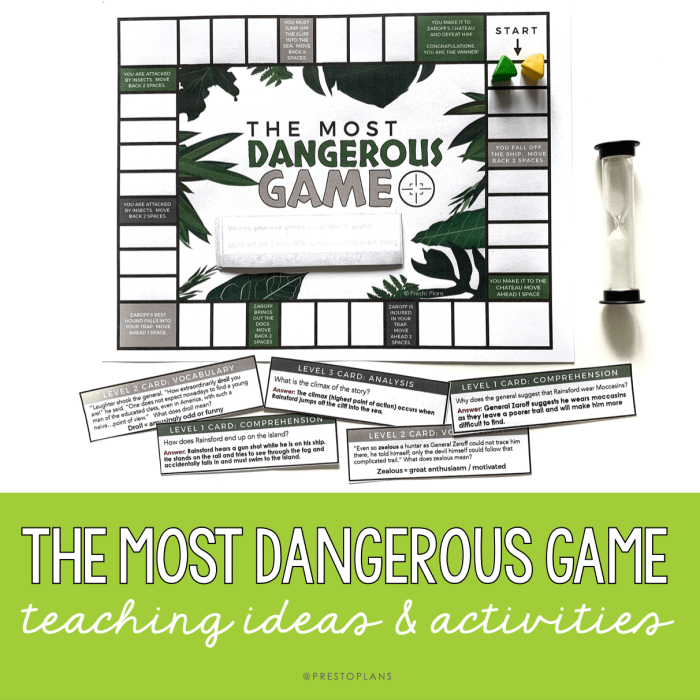 The most dangerous game quiz answers