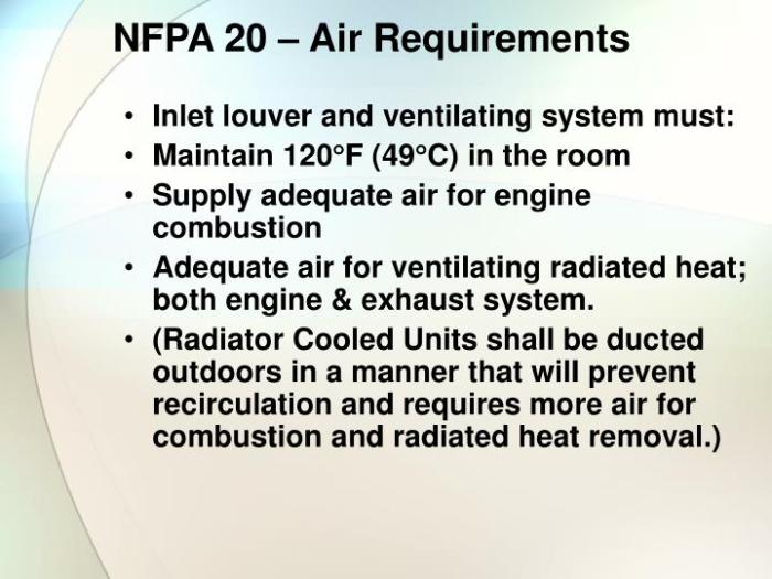 Nfpa 13 air compressor requirements