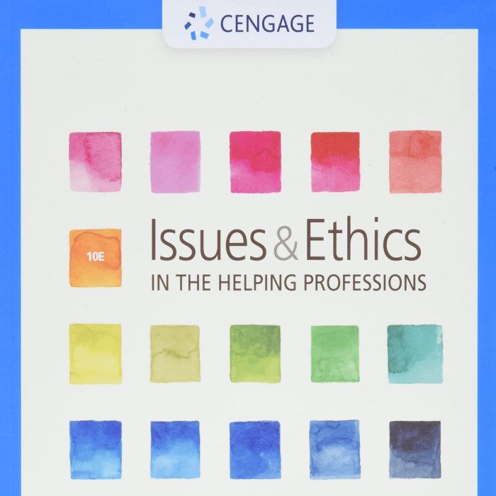 Issues and ethics in the helping professions pdf